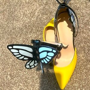 Pretty butterfly heel